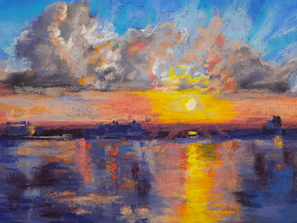 Golden Sunrise by HEIDI KIDD