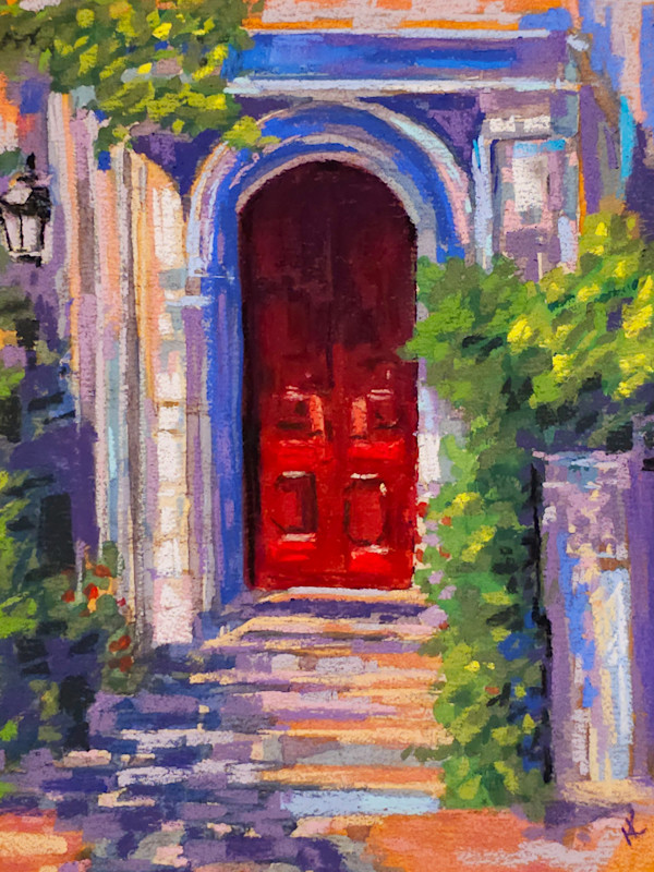 Red Doorway by HEIDI KIDD