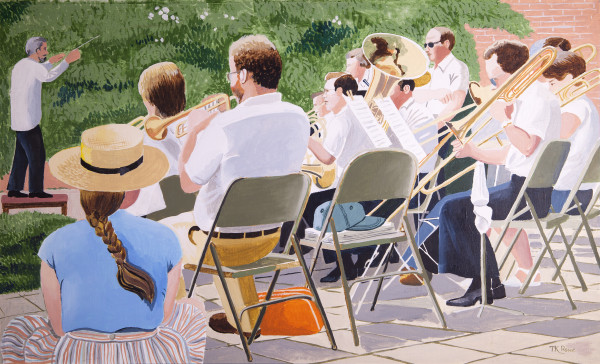Band Concert by Kenneth Rowe