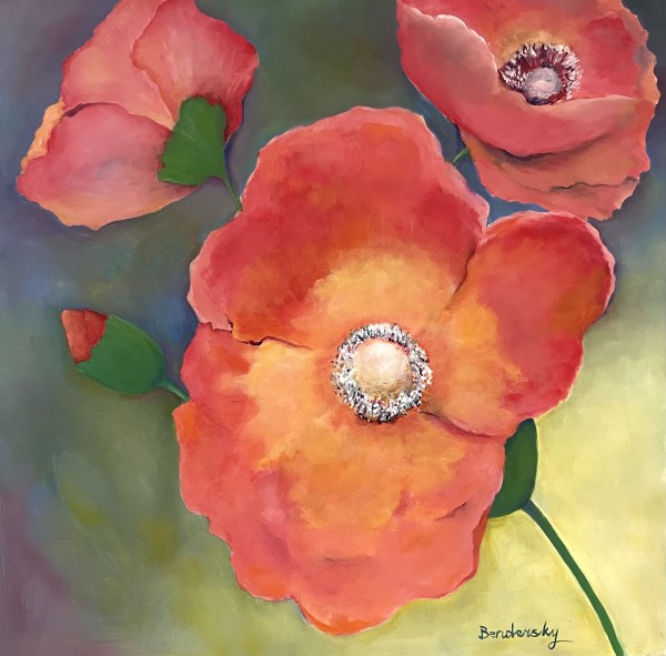 Poppies by Carmen M. Bendersky