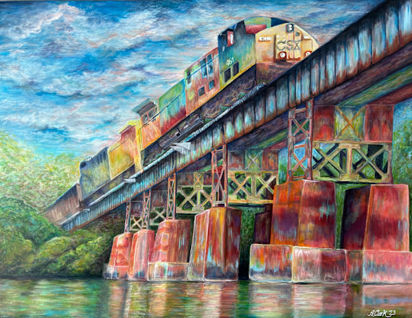 RVA Via train by Elizabeth Clark