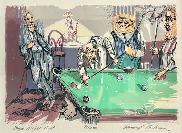 Boys Night Out by David Cochran