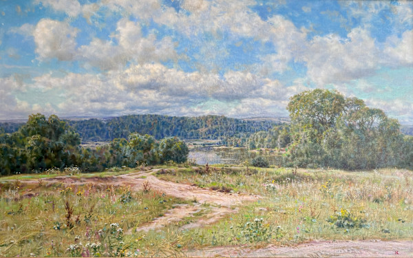 Summer Day, Moskva River by Nikolai Kozlenko