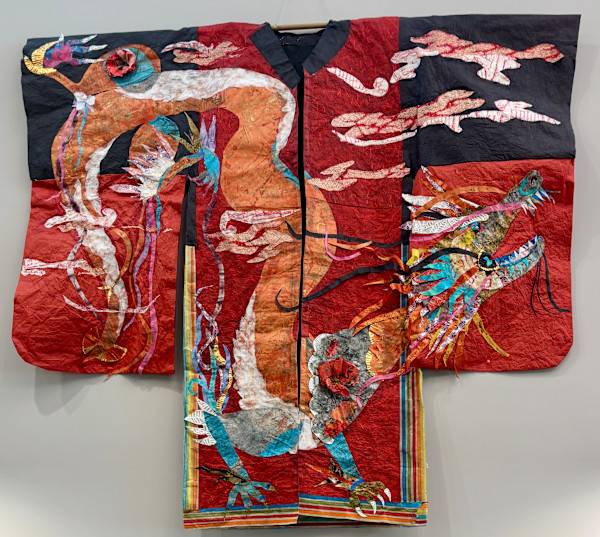 Red Dragon Kimono by Caroline Garrett- Hardy