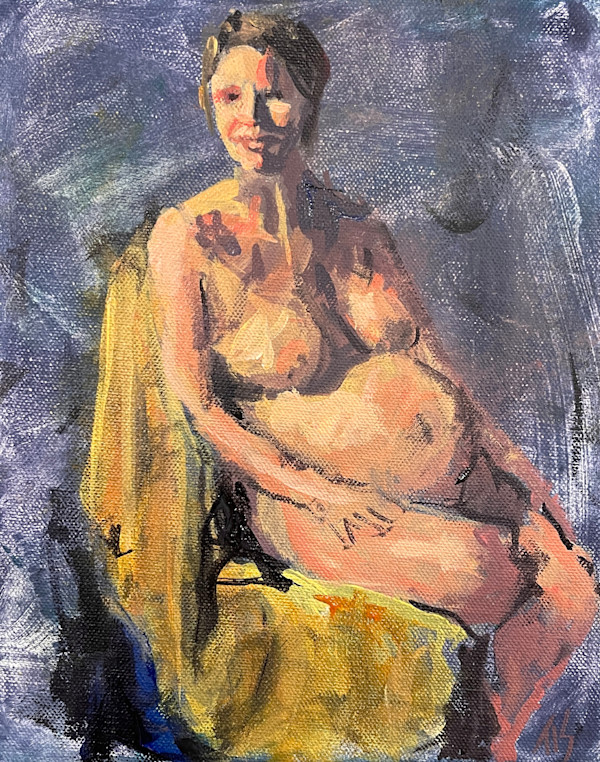 Figuary 16 (sketch) by Thomas Stevens