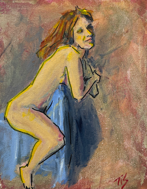 Figuary 17 (sketch) by Thomas Stevens