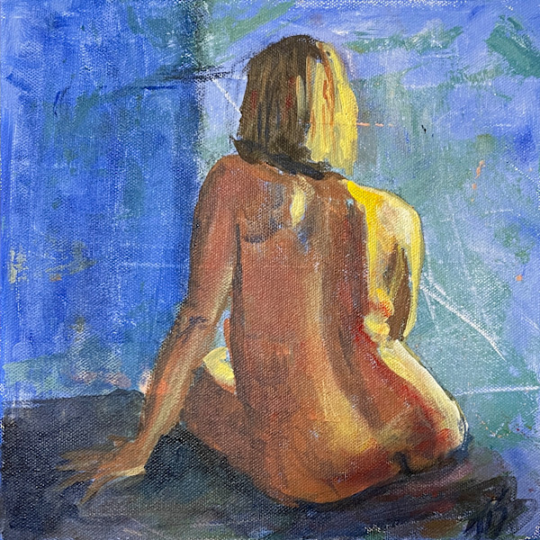 Figuary 9 (sketch) by Thomas Stevens