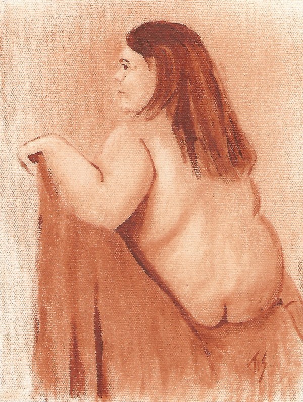 Nude (monochrome) by Thomas Stevens
