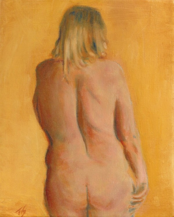 Nude (golden) by Thomas Stevens