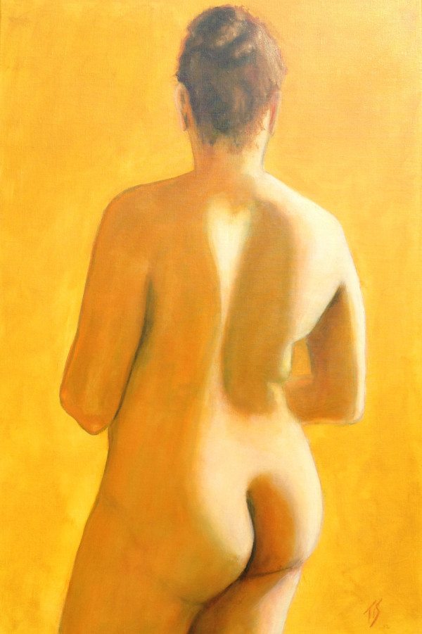 Nude (Golden) by Thomas Stevens