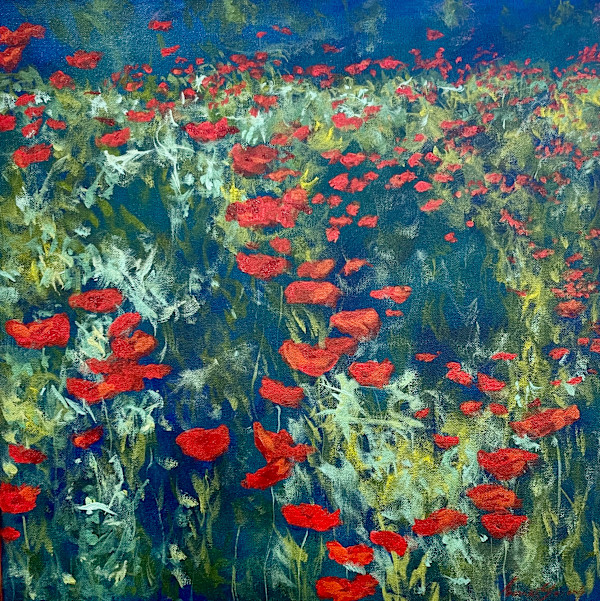 Red Poppies by Thomas Stevens
