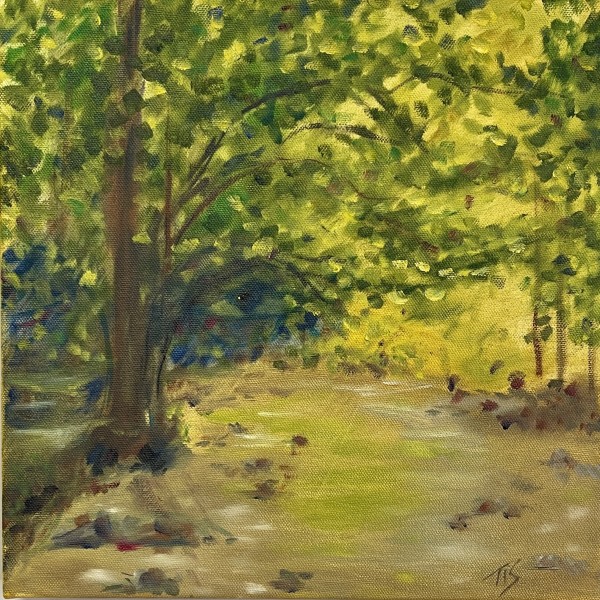 Green Thought in a Green Shade (Study) by Thomas Stevens