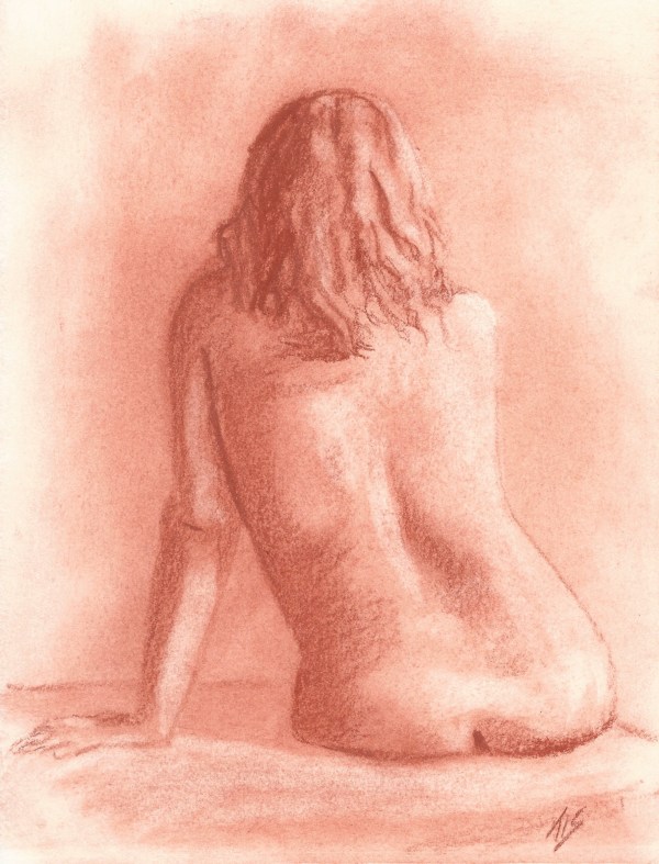 Nude Study by Thomas Stevens
