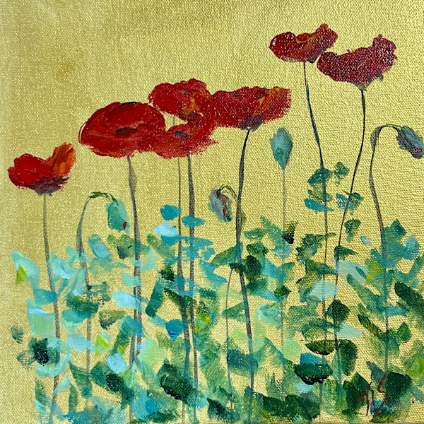 Poppies Sketch by Thomas Stevens
