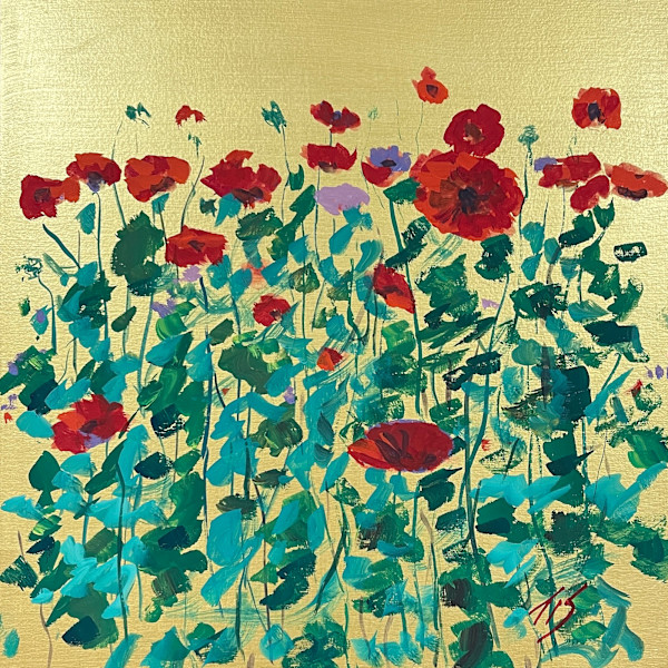 Poppies Sketch by Thomas Stevens