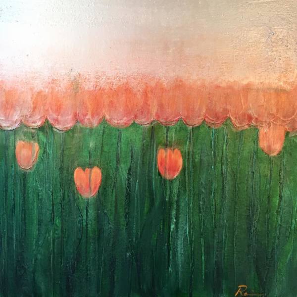 Orange Tulips by Ramin Abrahim