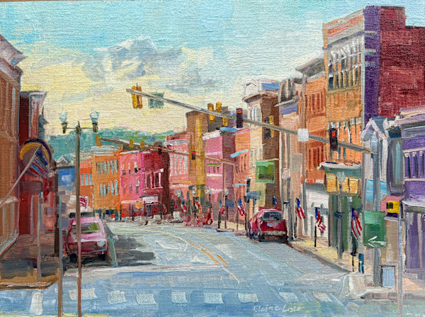 Frostburg Morning by Elaine Lisle