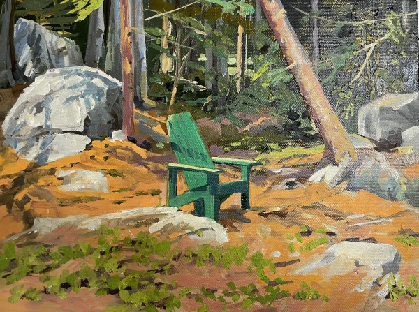 Adirondack chair High Haith by Elaine Lisle