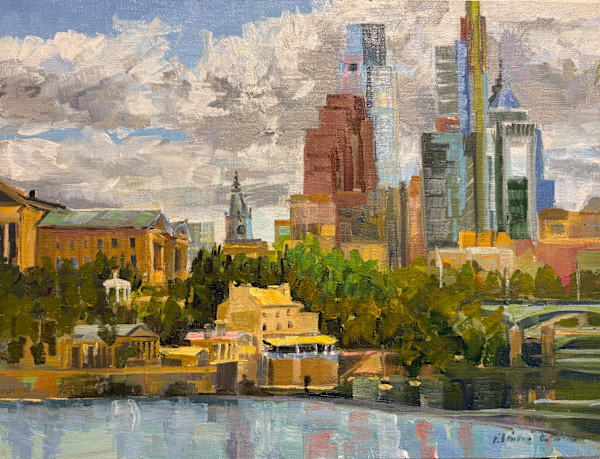 Skyline Clouds by Elaine Lisle
