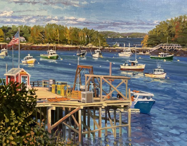 Lobster Delivery Cundy Harbor by Elaine Lisle