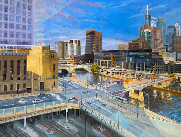 Urban Crossroads by Elaine Lisle