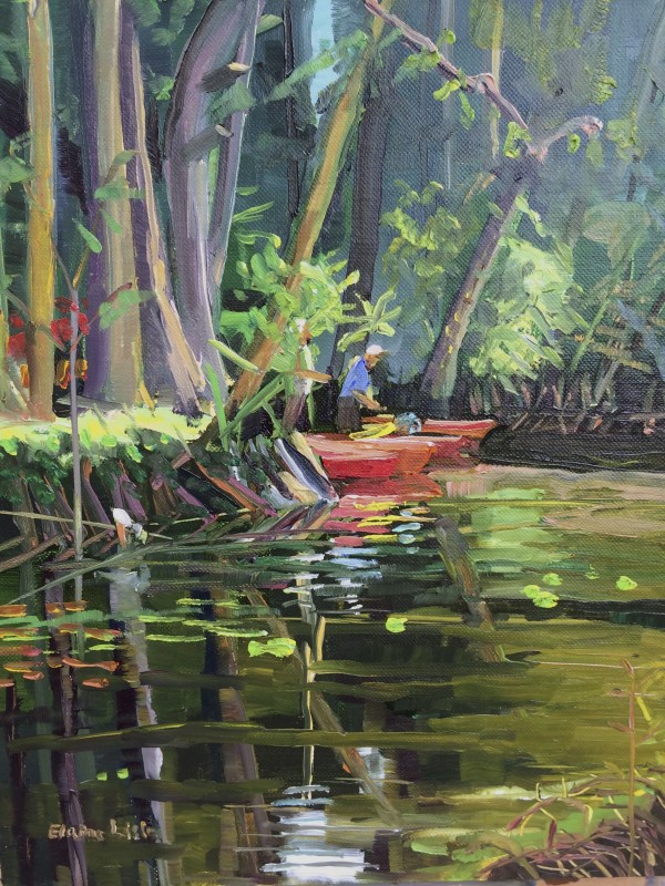 The Canoe Launch by Elaine Lisle