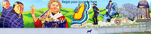 Kennett Library Community Mural by Al Moretti
