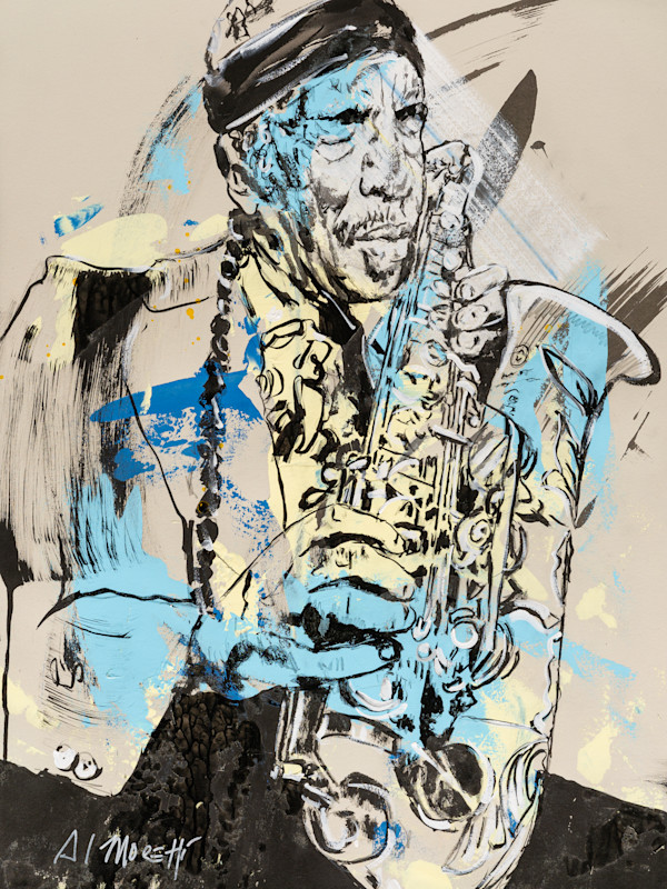 Ornette Coleman, Quick Draw Series by Al Moretti