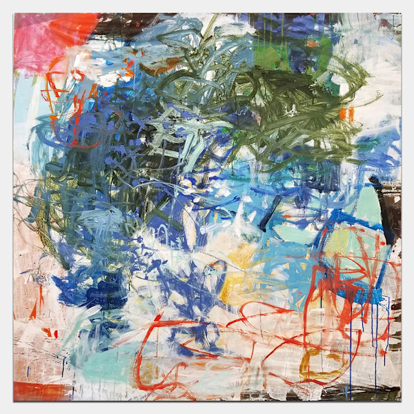 Blue In Green Painted Music Project by Teresa Cline Art, Image 1.