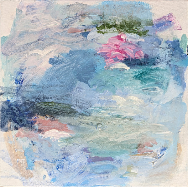 1212-blu-abstract-3 by Teresa Cline Art
