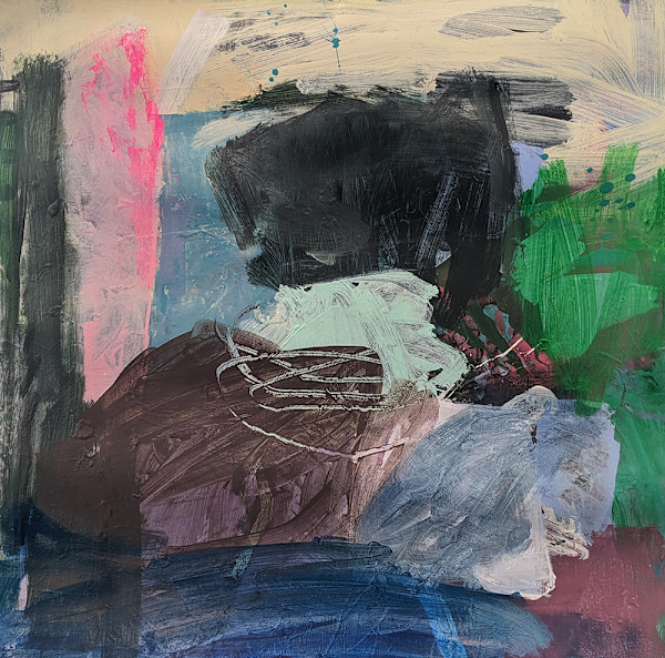 narrative14-22x22 by Teresa Cline Art, Image 1.