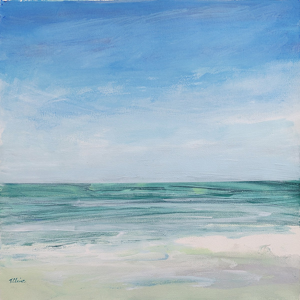 Ocean Moods 1-paper by Teresa Cline Art, Image 1.