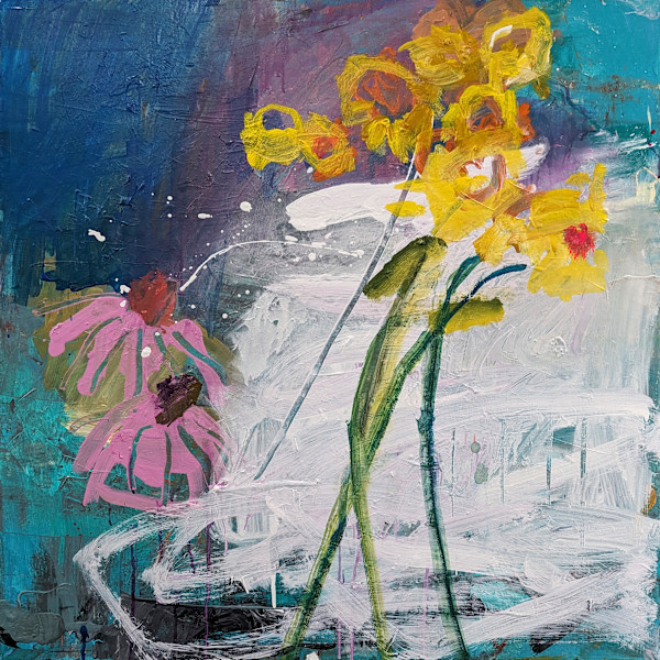 weeds & wildflowers no8 by Teresa Cline Art
