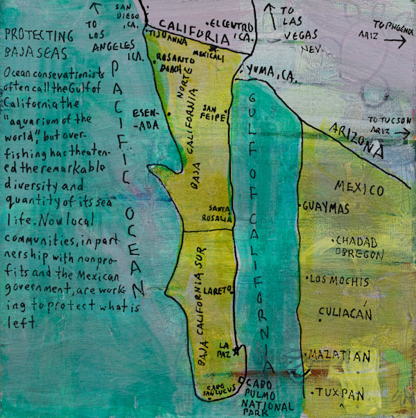 California Surrounded by Love by Lowell Edelman