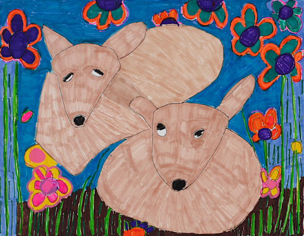 8. Teresa's Dogs by Cynthia Adams, Image 1.