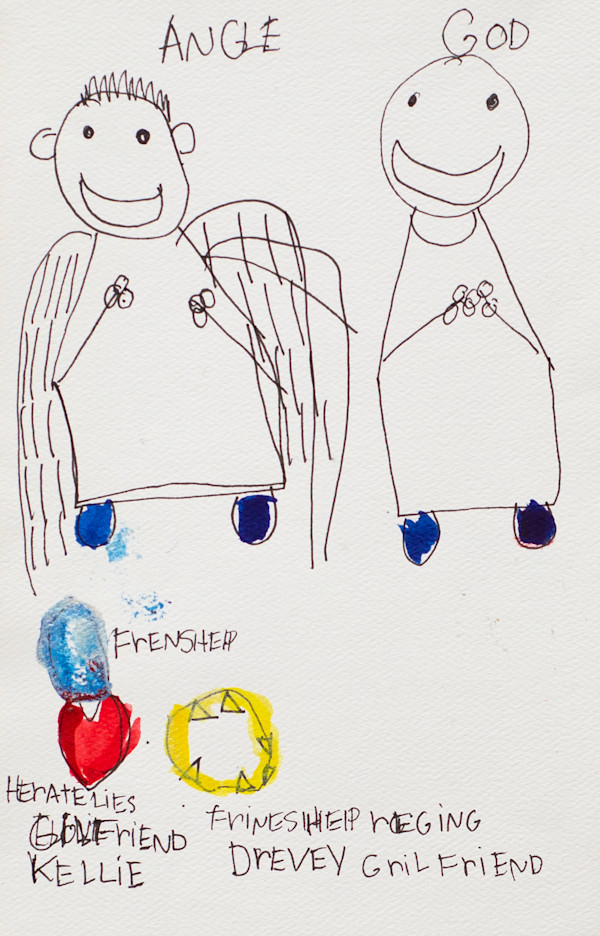 Angel & God by Amey Joy