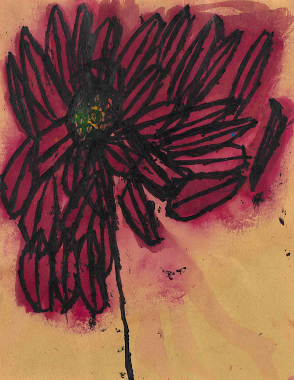 Crimson Dalias by Anna Price