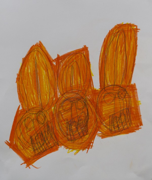 Three pumpkins by Anna Price