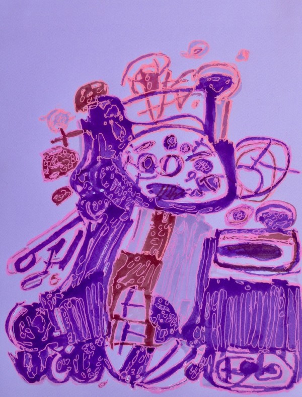 Neon Doodle by Cooke/ Wiener