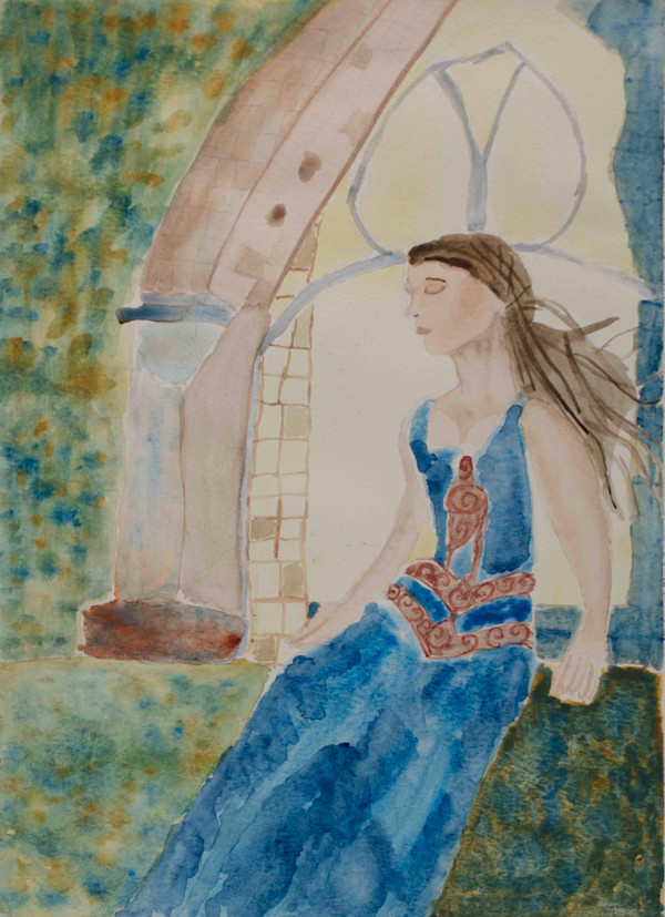 Maiden by Window by Bridget Jackson