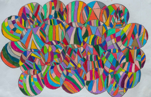 Circular Connections #1 by Cindy Johnson