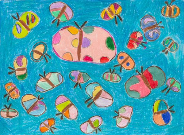 Peaceful Ladybugs by Cindy Johnson