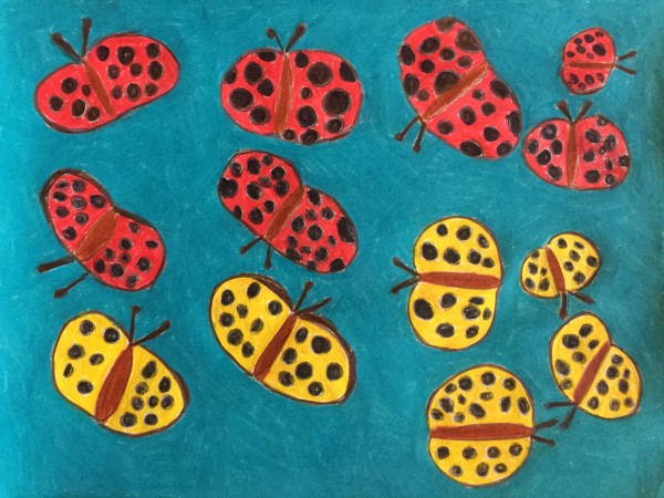 Flying Lady Bugs by Cindy Johnson