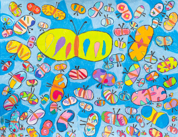 Flying Lady Bugs by Cindy Johnson