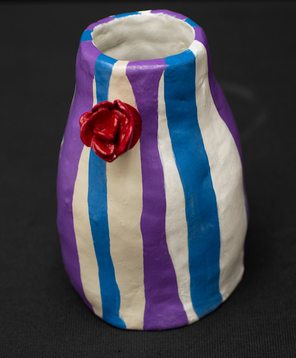Rose Vase by Cindy Johnson