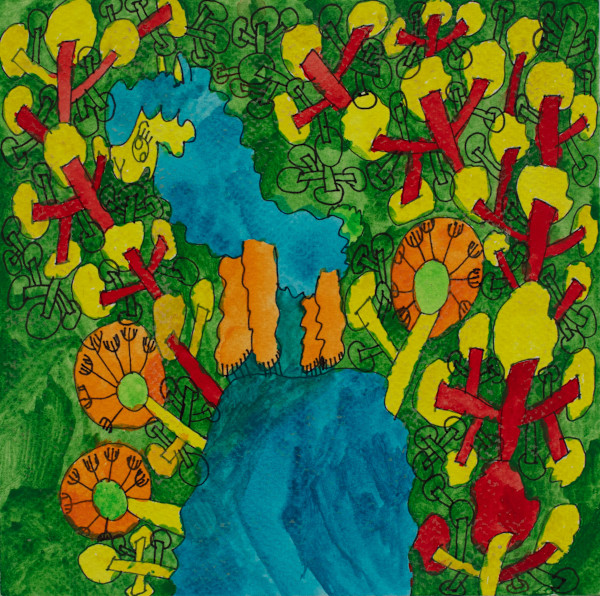 Blue Sheep by Claire Clifford