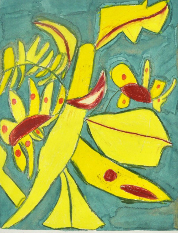 Yellow Leaves by Cynthia Adams