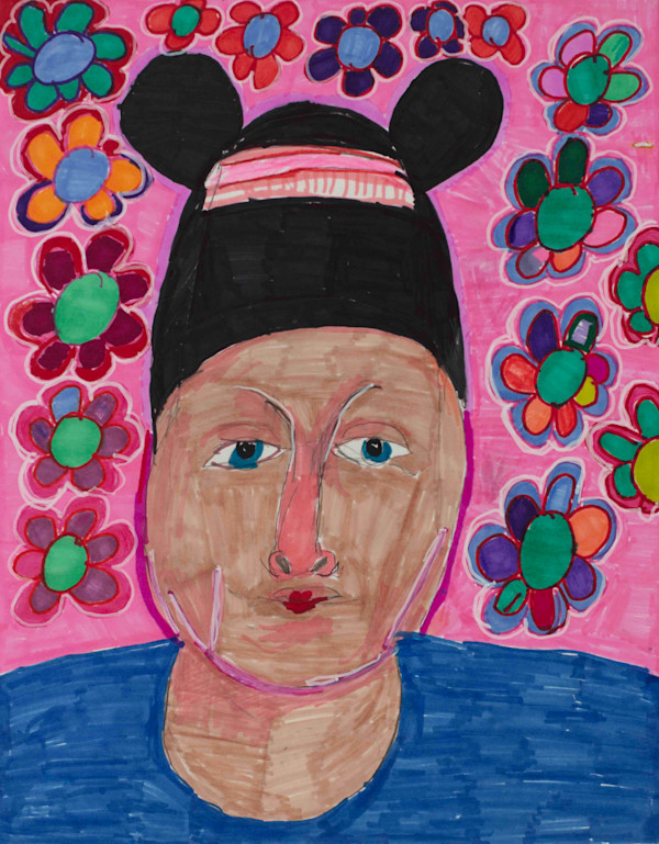 Mickey Hat by Cynthia Adams