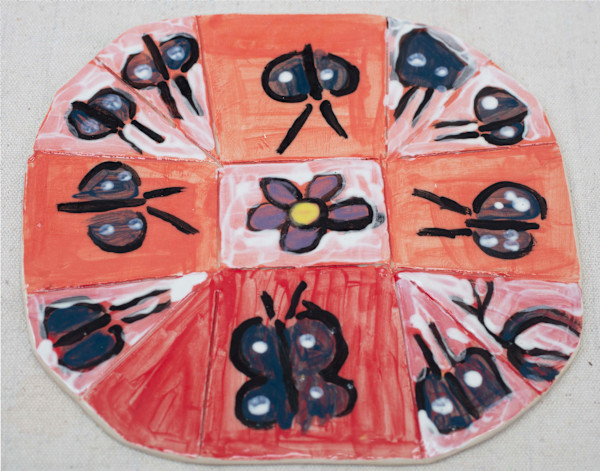 Surrounded by Butterflies by Cynthia Adams