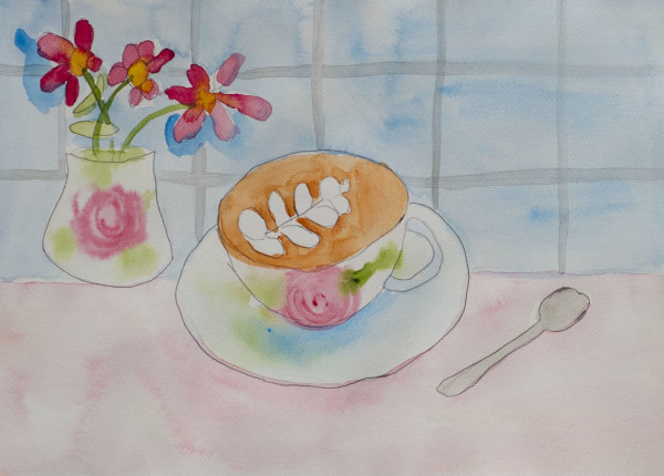 Latte Love by Cynthia Adams